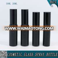 20ml 30ml Glass Vial Spray Perfume Bottle with Black Screw Spray Pump