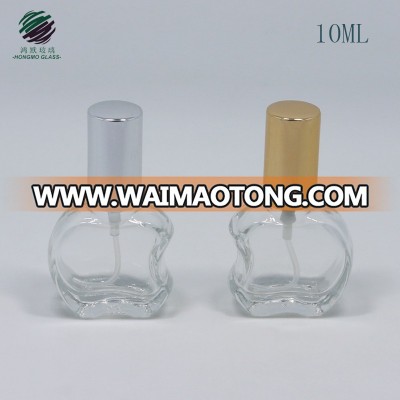 mini glass spray bottle 10ml empty glass perfume bottle with mist sprayer